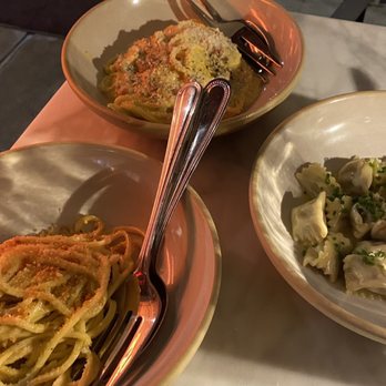 Forsythia - Carbonara, Spaghetti, Agnolotti - Italian Near Me - New York, New York Forsythia - Carbonara, Spaghetti, Agnolotti - Italian Near Me - New York, New York