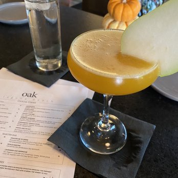 Oak - Pear martini - New American Near Me - Laguna Beach, California