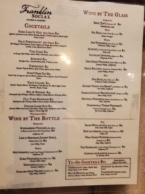 Menu photo 6 Franklin Social Jersey City, NJ
