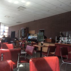 They have a coffee shop! The Lord knew how to capture my heart. Lol!