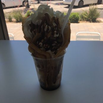 Zero Degrees Custard and Italian Ice - S'mores bubble wrap! Huge! And yummy! - Ice Cream & Frozen Yogurt Near Me - Lancaster, California