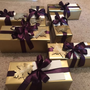 Paper Source - My bridesmaids gifts I wrapped with the help from Pam and Angel. Thank you, ladies! They were beautiful!! - Cards & Stationery Near Me - Roseville, California
