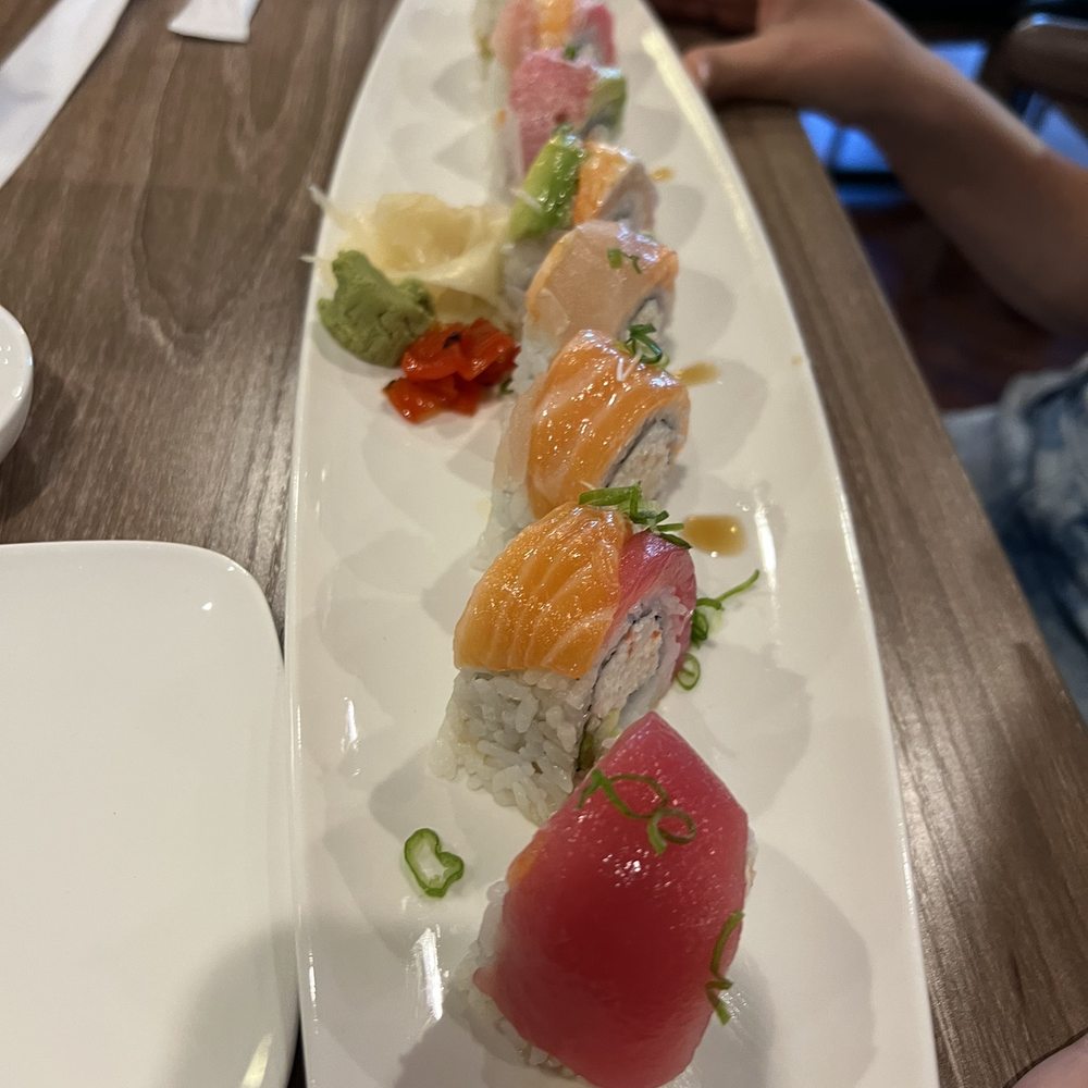 Ahi Sushi - Rainbow roll - Sushi Bars Near Me - Bakersfield, California Ahi Sushi - Rainbow roll - Sushi Bars Near Me - Bakersfield, California