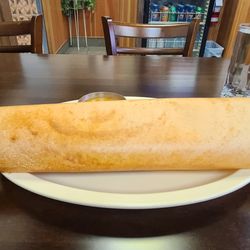 Udupi Palace - Masal Dosa with Samber and 3 Chatneys