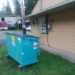 Prosch Construction - The dumpster they put in after taking the big dumpster out