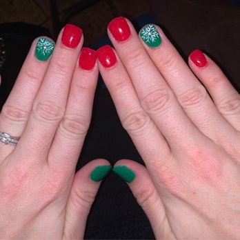 Castle Nail Spa - My festive holiday set - Nail Salons Near Me - Plano, Texas