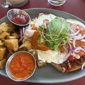 Cafe Lift - Huevos Rancheros - New American Near Me - Philadelphia, Pennsylvania