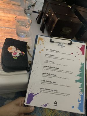 Menu photo 7 7 Paintings Mountain View, CA