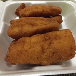 Fried cod. What a Lenten sacrifice. Fried cod. What a Lenten sacrifice.