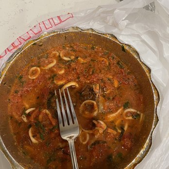 Sette Luna - Calamari ... looks like mystery meat to me - Italian Near Me - Easton, Pennsylvania Sette Luna - Calamari ... looks like mystery meat to me - Italian Near Me - Easton, Pennsylvania