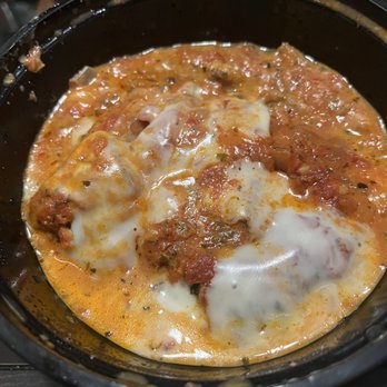 Rocco's Italian Restaurant - Baked Eggplant Parmigiana, delicious! - Italian Near Me - McLean, Virginia
