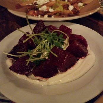 Pickled Fish Restaurant - Roasted beets side - New American Near Me - Long Beach, Washington
