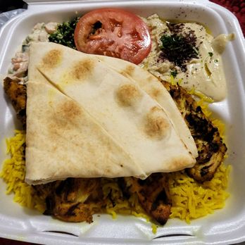 Jerusalem Bakery & Grill - Chicken kabab plate - Middle Eastern Near Me - Alpharetta, Georgia