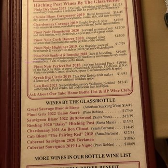 The Hitching Post 2 - Menu - Steakhouses Near Me - Buellton, California The Hitching Post 2 - Menu - Steakhouses Near Me - Buellton, California