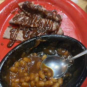Sonny's BBQ - Brisket and beans (couldn't wait to eat them) - Barbeque Near Me - Apopka, Florida Sonny's BBQ - Brisket and beans (couldn't wait to eat them) - Barbeque Near Me - Apopka, Florida
