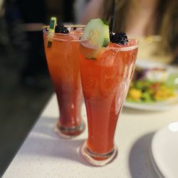 Dapper Dine & Lounge - BlackBerry mocktail