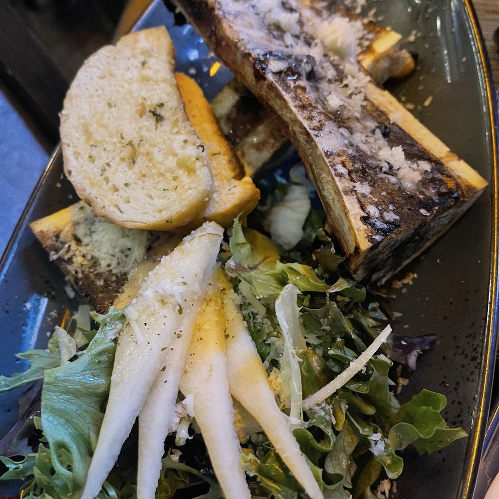 Arya Steakhouse - Herbed Bone Marrow - Persian/Iranian Near Me - Palo Alto, California Arya Steakhouse - Herbed Bone Marrow - Persian/Iranian Near Me - Palo Alto, California