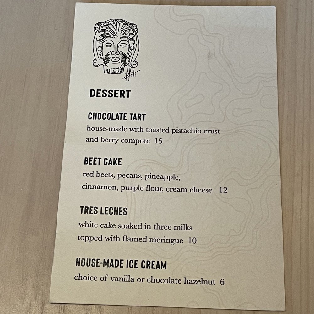 Graffiti Raw - Desserts. Try the beet cake! - Seafood Near Me - Houston, Texas Graffiti Raw - Desserts. Try the beet cake! - Seafood Near Me - Houston, Texas