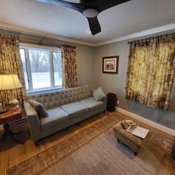 Domestic Diva - Custom window treatment
