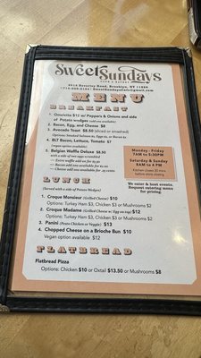 Sweet Sundays Cafe by null