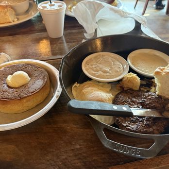 Crockett's 1875 Breakfast Camp - Big breakfast platter yummmm - Breakfast & Brunch Near Me - Gatlinburg, Tennessee Crockett's 1875 Breakfast Camp - Big breakfast platter yummmm - Breakfast & Brunch Near Me - Gatlinburg, Tennessee