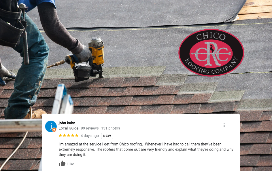 Slide of Chico Roofing Company