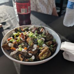 Boodas Brewing Company - Roasted brussel sprouts were pretty tasty