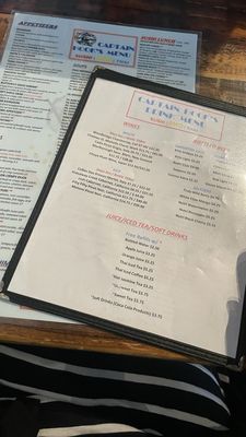 Menu photo 4 Captain Hook's Cape Coral, FL