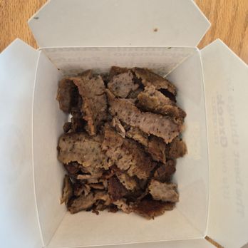 Nick The Greek - My side of protein - lamb. - Greek Near Me - Vallejo, California Nick The Greek - My side of protein - lamb. - Greek Near Me - Vallejo, California