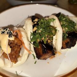 The Clever Koi - Pork Belly Buns and soft shell crab bun