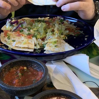 El Tapatio - The chicken quesadilla that was an appetizer but served as my husband's entree. My husband said it was the best he's ever had! - Bars Near Me - Flagstaff, Arizona