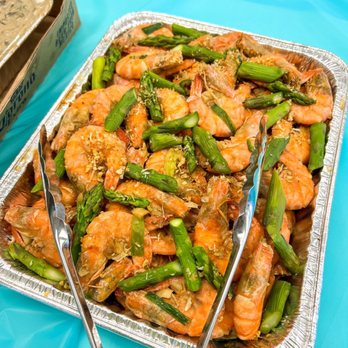 Filipino Express Restaurant - Shrimp Guisado Pan - Filipino Near Me - Waipahu, Hawaii