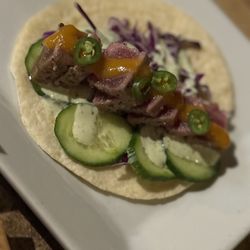Beach Ave Bar And Grill - Ahi tacos