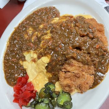 Foo Foo Tei - Curry Omelet Rice plus Cutlet w/ Curry Sauce - Tapas/Small Plates Near Me - Hacienda Heights, California Foo Foo Tei - Curry Omelet Rice plus Cutlet w/ Curry Sauce - Tapas/Small Plates Near Me - Hacienda Heights, California