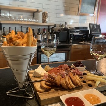 Packing House Wines - Board (Serves 2-4) and fries - Wine Bars Near Me - Claremont, California
