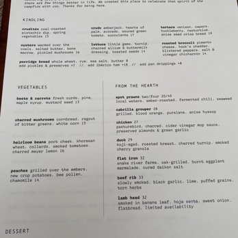 Campfire - Menu - New American Near Me - Carlsbad, California Campfire - Menu - New American Near Me - Carlsbad, California