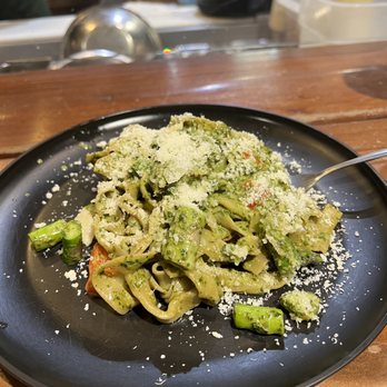 Pasta Fresca - Pesto veggie pasta - Italian Near Me - San Jose, California Pasta Fresca - Pesto veggie pasta - Italian Near Me - San Jose, California
