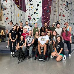 Spero Rehab - Adaptive rock climbing outing with our amazing patients