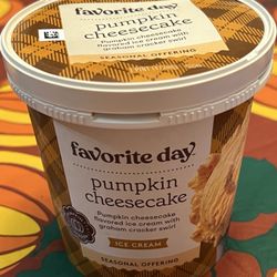 Target - Favorite Day Pumpkin Cheesecake Ice Cream