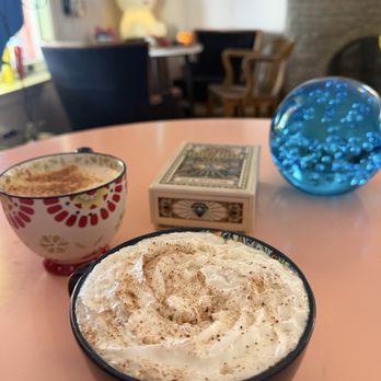 Curious Toast - Mariachi mocha and chai latte - Cafes Near Me - Albuquerque, New Mexico