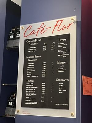 Menu photo 8 Cafe-Flor New York, NY