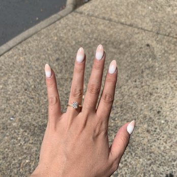 Classy Nails & Spa - Reverse ombré French mani with dipping powder - Waxing Near Me - Portland, Oregon Classy Nails & Spa - Reverse ombré French mani with dipping powder - Waxing Near Me - Portland, Oregon