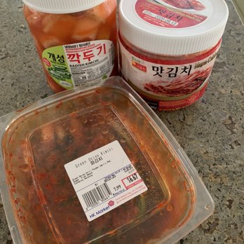 HK Market - Great selections of different types  of kimchi. - International Grocery Near Me - Los Angeles, California