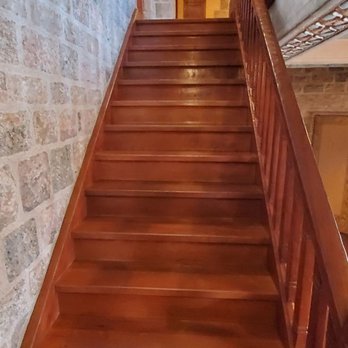 Glencairn Museum - This staircase is made of one complete piece of teakwood, which did not create one hint of a squeak. - Museums Near Me - Bryn Athyn, Pennsylvania Glencairn Museum - This staircase is made of one complete piece of teakwood, which did not create one hint of a squeak. - Museums Near Me - Bryn Athyn, Pennsylvania