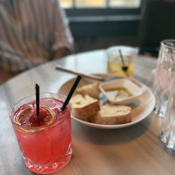 Battalion - A side drink and forgot the name of the other that my hubby got. - Italian Near Me - San Antonio, Texas