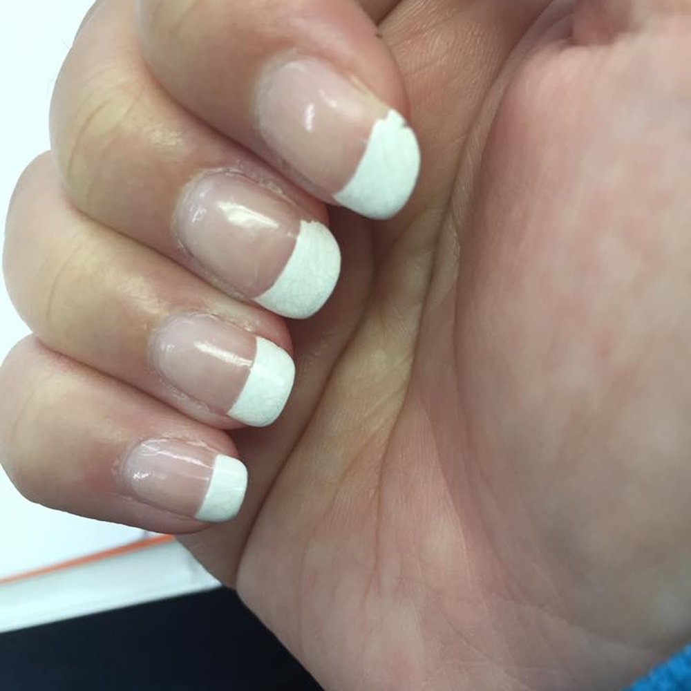 Mt Nail Salon - Chipped and cracked... (Started happening 1 day after getting it done and I wasn't even doing any rigorous handwork, i.e. dishes) - Nail Salons Near Me - Castro Valley, California Mt Nail Salon - Chipped and cracked... (Started happening 1 day after getting it done and I wasn't even doing any rigorous handwork, i.e. dishes) - Nail Salons Near Me - Castro Valley, California