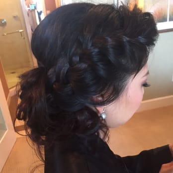 Luong Lasting - Sister Side loose braid 1 - Makeup Artists Near Me - San Dimas, California