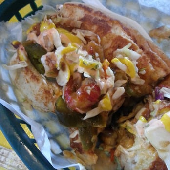 Dat Dog - Can you see the crawfish?! - Hot Dogs Near Me - New Orleans, Louisiana Dat Dog - Can you see the crawfish?! - Hot Dogs Near Me - New Orleans, Louisiana