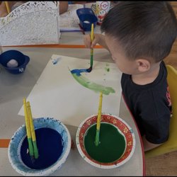 Planet Preschool, Infant Toddler & Kindergarten - Painting ‍
