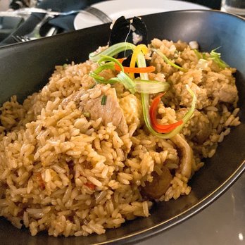 CVI.CHE 105 - Chaufa Style Seafood Rice / Arroz Chaufa de Mariscos - Peruvian Near Me - Miami, Florida CVI.CHE 105 - Chaufa Style Seafood Rice / Arroz Chaufa de Mariscos - Peruvian Near Me - Miami, Florida